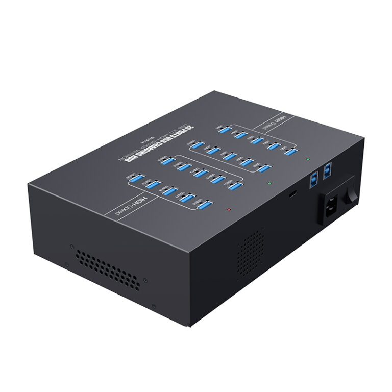 20-Port USB 3.0 Hub Wholesale for High-Speed Data Transfer - Sipolar