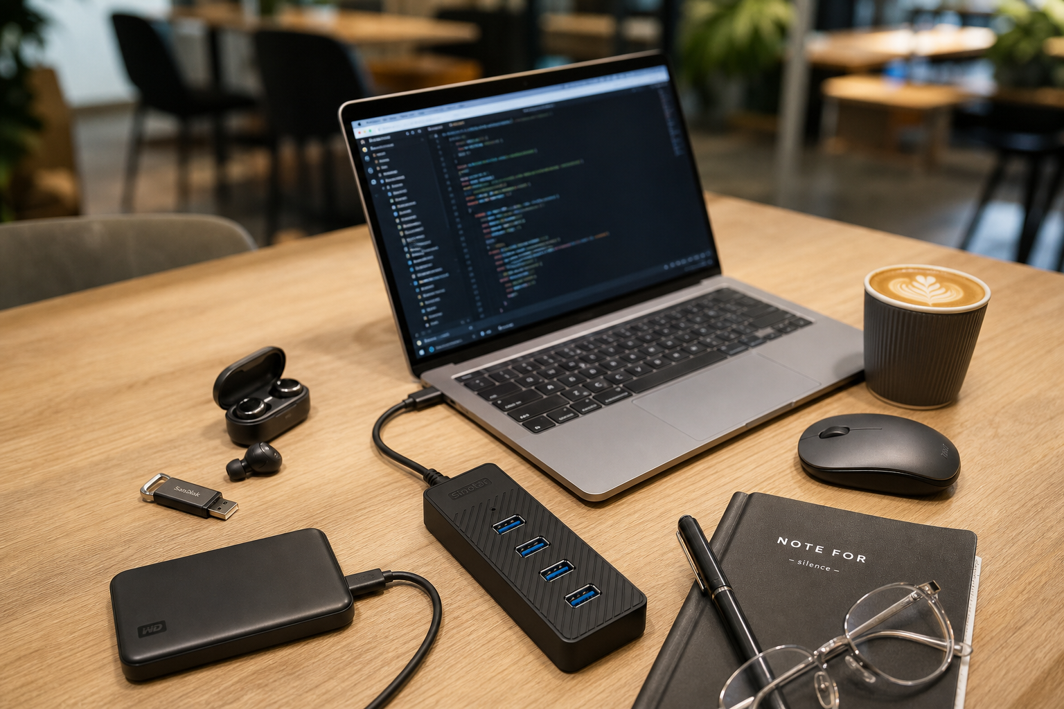 FS-4A30H2 bus-powered portable USB 3.0 hub