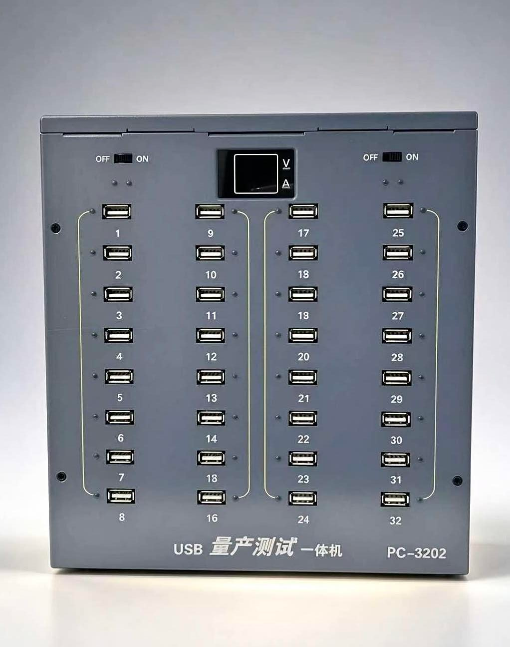 PC-3202 32-port USB production test system