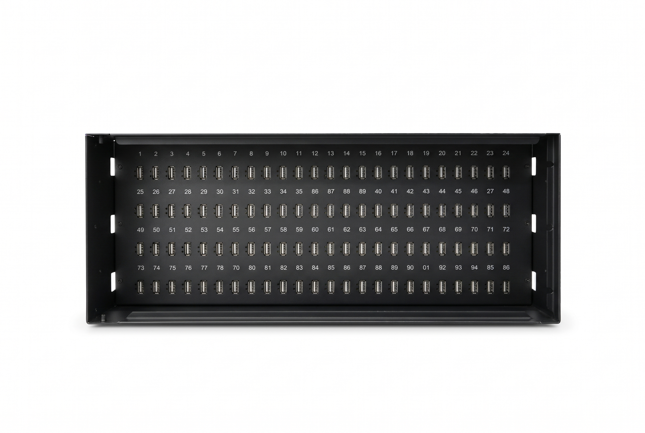 SH-96 rackmount high density USB hub 96 ports