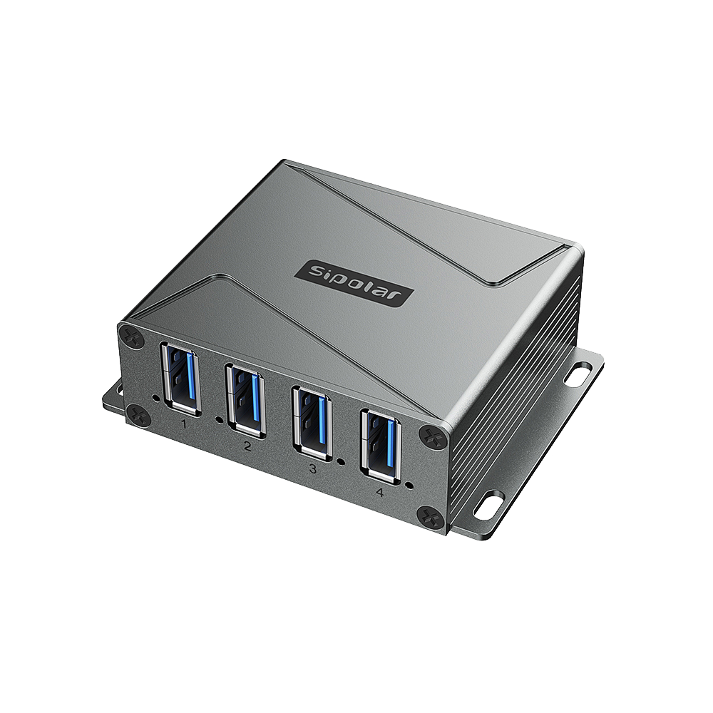 Industrial USB hub durability and protection features