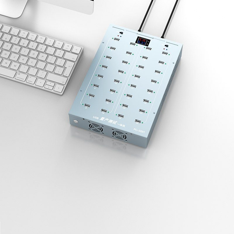 PC-3201 32-port USB drive duplication station